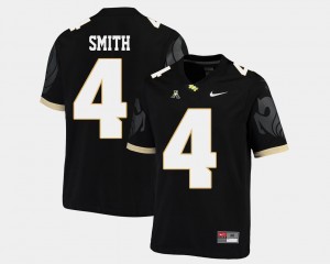 College Football #4 Tre'Quan Smith UCF Jersey Mens American Athletic Conference Black 903287-691