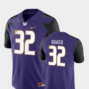 Game College Football Budda Baker Washington Jersey Men's Purple #32 331965-724