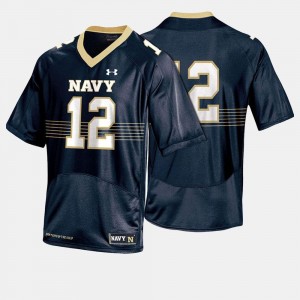 College Football #12 Navy Mens Navy Jersey 901740-152