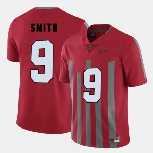 #9 Men Red Devin Smith OSU Jersey College Football 300636-786
