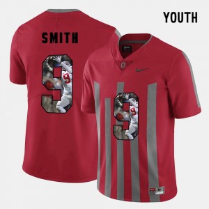 Kids Red Pictorial Fashion #9 Devin Smith OSU Jersey 209721-971