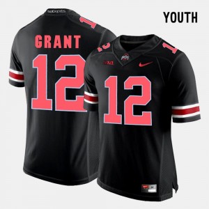 #12 Doran Grant OSU Jersey Youth College Football Black 957878-155