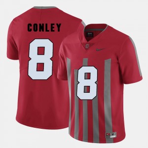 Red #8 Gareon Conley OSU Jersey Men's College Football 840456-980