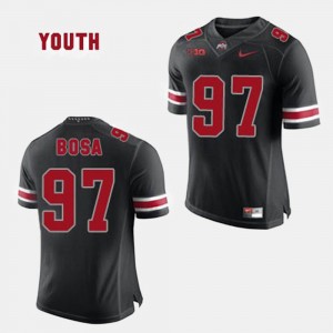 College Football Black Youth(Kids) #97 Joey Bosa OSU Jersey 215368-197
