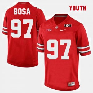 Red Kids College Football Joey Bosa OSU Jersey #97 599859-495
