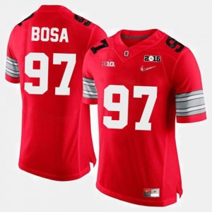Red College Football #97 For Men's Joey Bosa OSU Jersey 215197-819