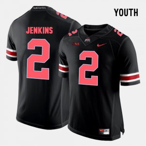 College Football Black Malcolm Jenkins OSU Jersey #2 Youth 911630-483