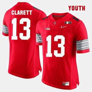 College Football Red Maurice Clarett OSU Jersey #13 Youth(Kids) 577129-316