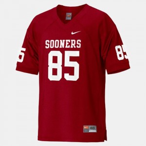 College Football Mens #85 Red Ryan Broyles OU Jersey 650686-666