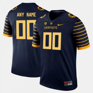 #00 College Limited Football Navy Men Oregon Customized Jersey 879360-978