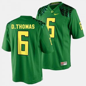 De'Anthony Thomas Oregon Jersey #6 College Football Green Mens 880346-619