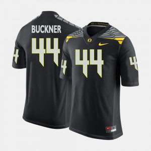 DeForest Buckner Oregon Jersey For Men's #44 Black College Football 783182-804