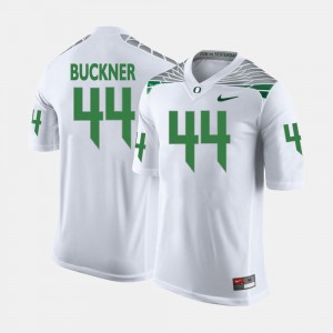 College Football For Men's White DeForest Buckner Oregon Jersey #44 879740-270