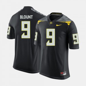 For Men #9 LeGarrette Blount Oregon Jersey College Football Black 220557-428