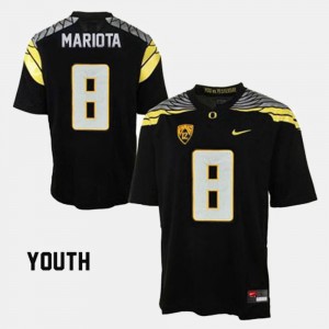 #8 For Kids Black Marcus Mariota Oregon Jersey College Football 506967-643