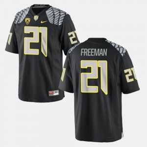 Men Royce Freeman Oregon Jersey College Football #21 Black 596302-563