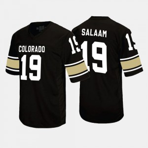 Rashaan Salaam Colorado Jersey Black Alumni Football Game Mens #19 543665-314