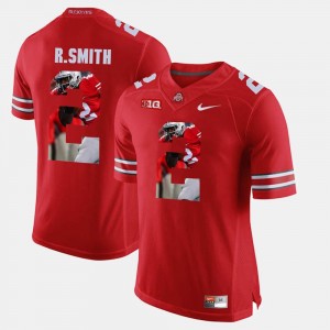 #2 Rod Smith OSU Jersey Scarlet Men's Pictorial Fashion 601033-314