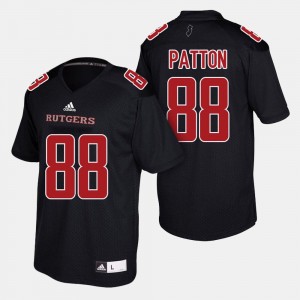 Mens College Football Black #88 Andre Patton Rutgers Jersey 515969-422
