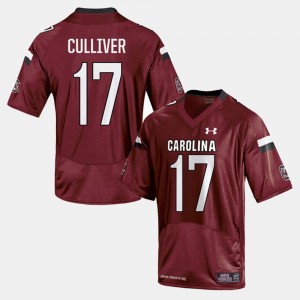 #17 Mens Chris Culliver South Carolina Jersey College Football Cardinal 604915-304