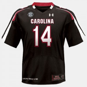 #14 Black Connor Shaw South Carolina Jersey For Men's College Football 210800-883