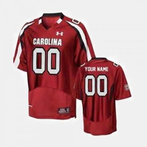 South Carolina Customized Jerseys #00 For Men's College Football Red 754833-168