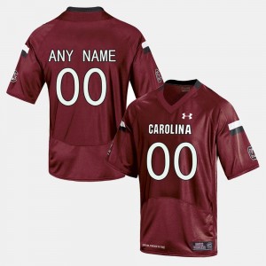 #00 South Carolina Customized Jersey College Limited Football For Men's Red 177459-816
