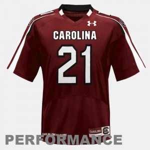Marcus Lattimore South Carolina Jersey Youth(Kids) #21 College Football Red 589274-304