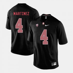 For Men #4 Black College Football Blake Martinez Stanford Jersey 145557-812
