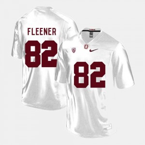 Coby Fleener Stanford Jersey #82 Men's White College Football 902514-250