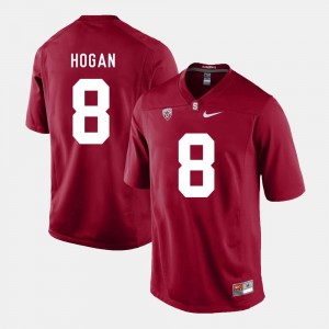 College Football For Men's Cardinal Kevin Hogan Stanford Jersey #8 129582-247