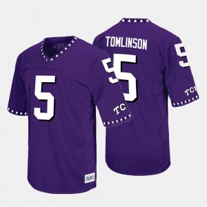 LaDainian Tomlinson TCU Jersey #5 Throwback Purple For Men 924383-993