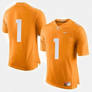 #1 Men College Football Orange UT Jersey 517218-789