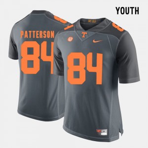 #84 Grey Cordarrelle Patterson UT Jersey For Kids College Football 721538-518