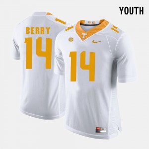 Eric Berry UT Jersey #14 Youth White College Football 146895-671