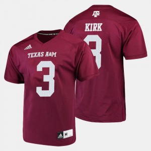 Christian Kirk Texas A&M Jersey College Football For Men #3 Maroon 561479-783