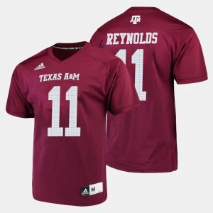 College Football Josh Reynolds Texas A&M Jersey For Men Maroon #11 794495-723