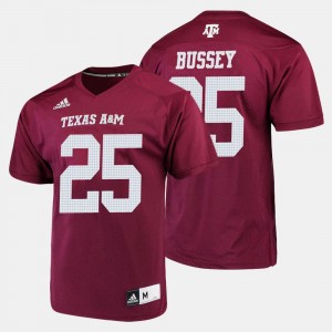 #25 Maroon Kendall Bussey Texas A&M Jersey Men's College Football 353677-529