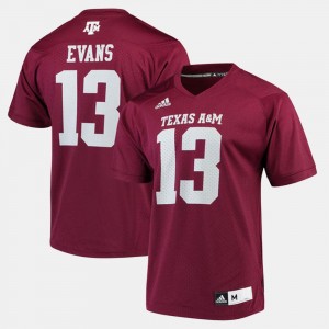 For Men's #13 Maroon Mike Evans Texas A&M Jersey 2017 Special Games 434359-584