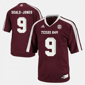 Ricky Seals-Jones Texas A&M Jersey #9 Red College Football Men's 678035-372