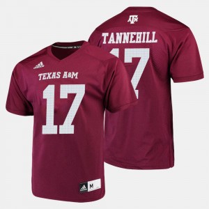 Ryan Tannehill Texas A&M Jersey Men's Maroon #17 College Football 375211-880