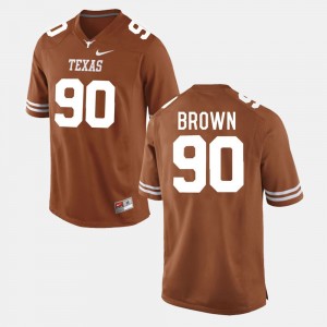 Burnt Orange #90 College Football For Men Malcom Brown Texas Jersey 412850-881