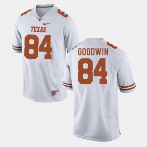 Marquise Goodwin Texas Jersey White #84 For Men College Football 349694-220