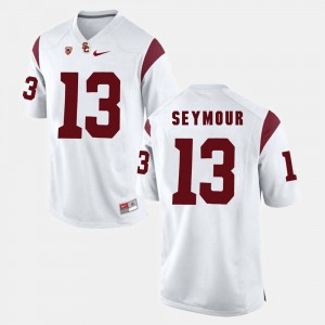 Pac-12 Game White #13 For Men's Kevon Seymour USC Jersey 126781-700