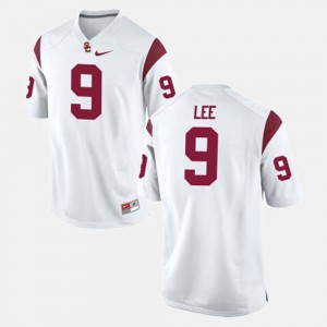 Marqise Lee USC Jersey #9 White Men College Football 437466-671