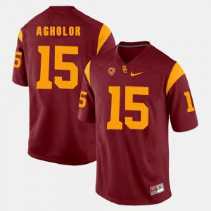 Pac-12 Game #15 Nelson Agholor USC Jersey Red Men's 352783-993
