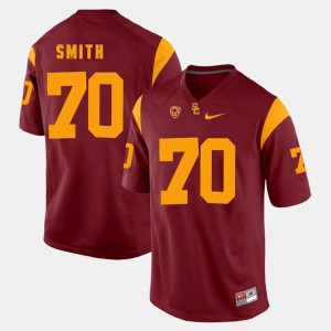 Pac-12 Game #70 Red Tyron Smith USC Jersey Men 169513-581