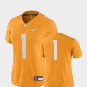 Womens Tennessee Orange College Football UT Jersey #1 2018 Game 172414-285