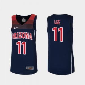 Navy College Basketball Ira Lee Arizona Jersey Replica Kids #11 597469-705