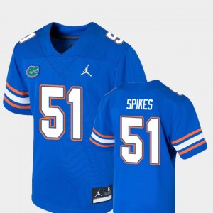Brandon Spikes Gators Jersey For Kids Royal College Football Game #51 668680-221